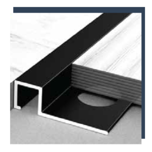 ALUMINIUM SQUARE PROFILE FOR WALLS