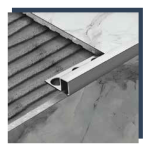 STAINLESS STEEL SQUARE PROFILE FOR WALLS