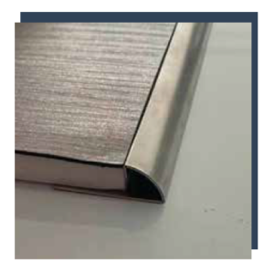 STAINLESS STEEL ROUND PROFILE FOR WALLS