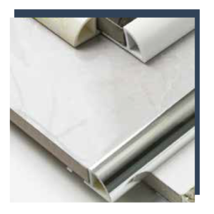 PVC ROUND SHAPE TILE TIRM